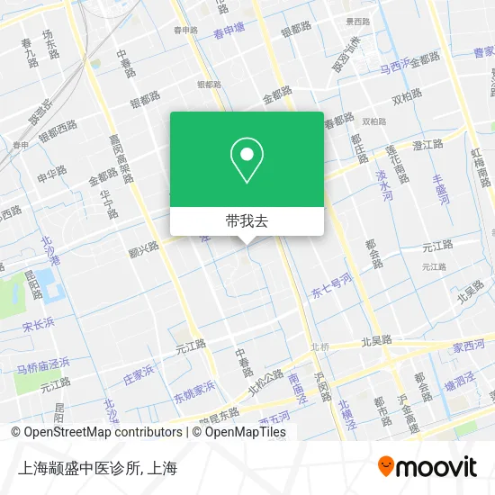 上海颛盛中医诊所地图