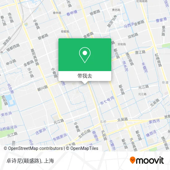 卓诗尼(颛盛路)地图