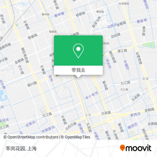 莘闵花园地图