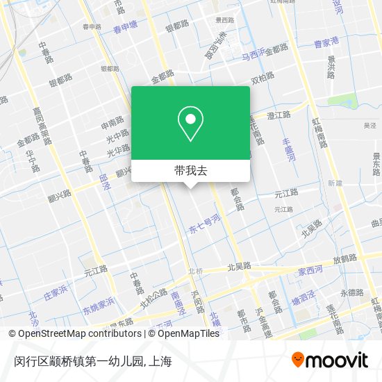 闵行区颛桥镇第一幼儿园地图