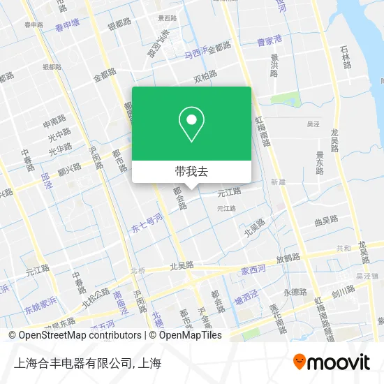 上海合丰电器有限公司地图