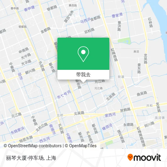 丽琴大厦-停车场地图