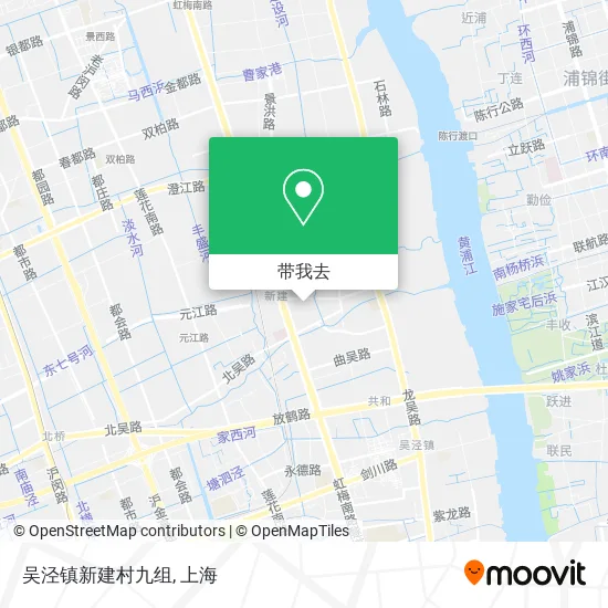 吴泾镇新建村九组地图