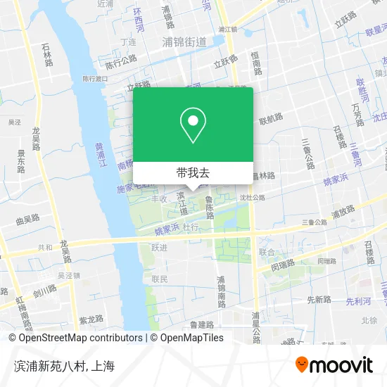 滨浦新苑八村地图
