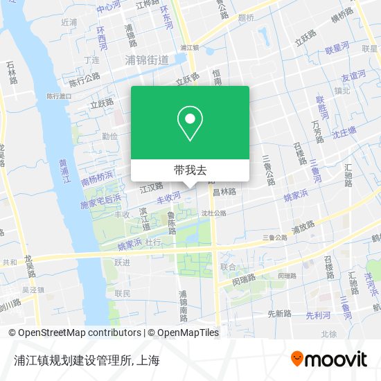 浦江镇规划建设管理所地图