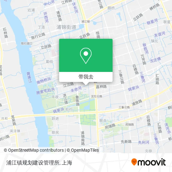 浦江镇规划建设管理所地图