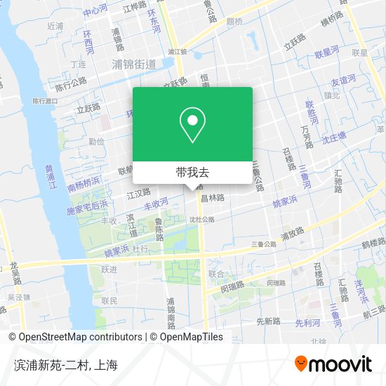 滨浦新苑-二村地图