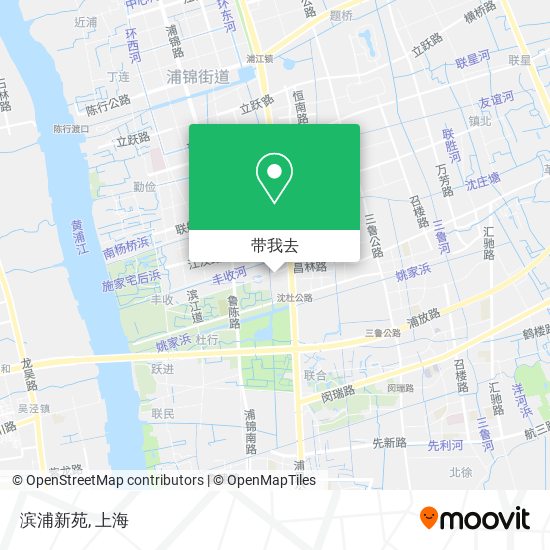 滨浦新苑地图