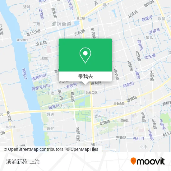 滨浦新苑地图