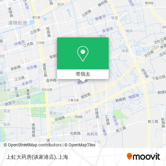 上虹大药房(谈家港店)地图