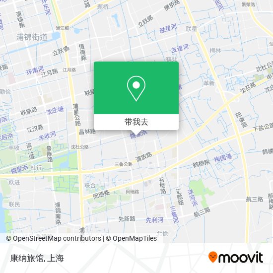 康纳旅馆地图