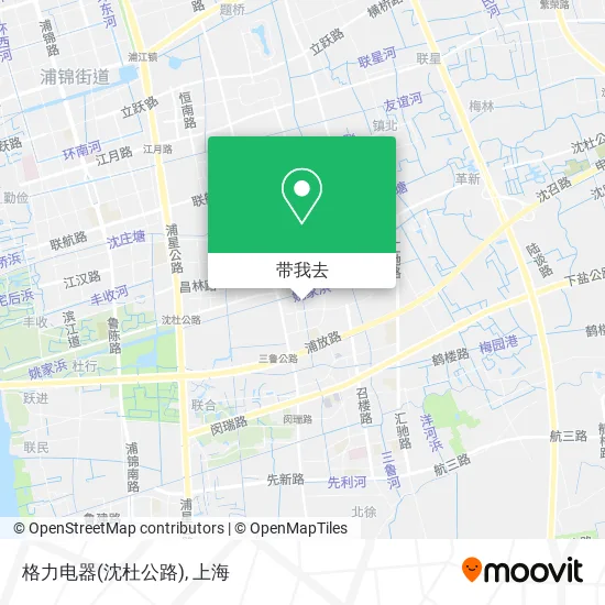 格力电器(沈杜公路)地图