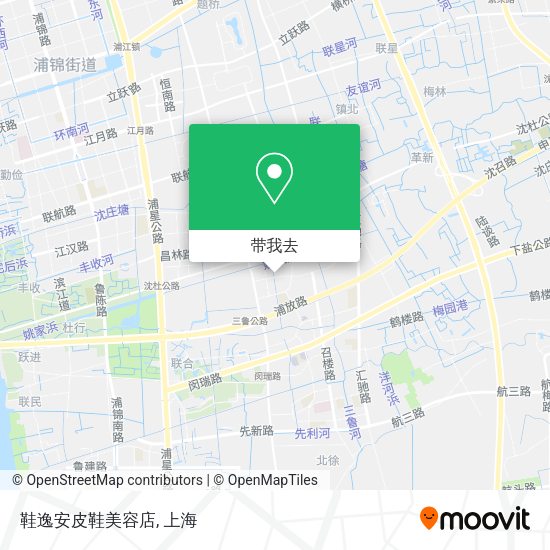 鞋逸安皮鞋美容店地图
