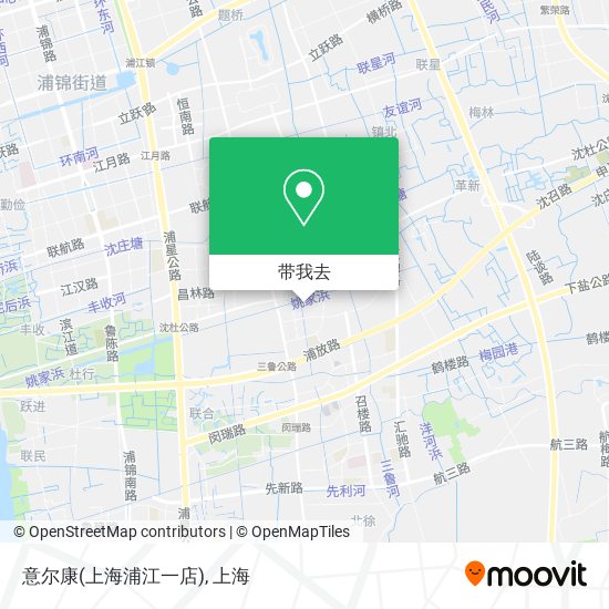 意尔康(上海浦江一店)地图