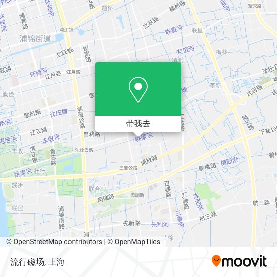 流行磁场地图