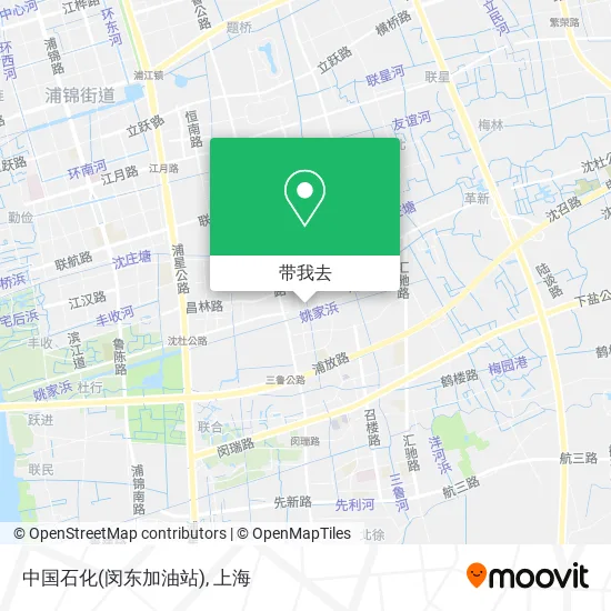 中国石化(闵东加油站)地图