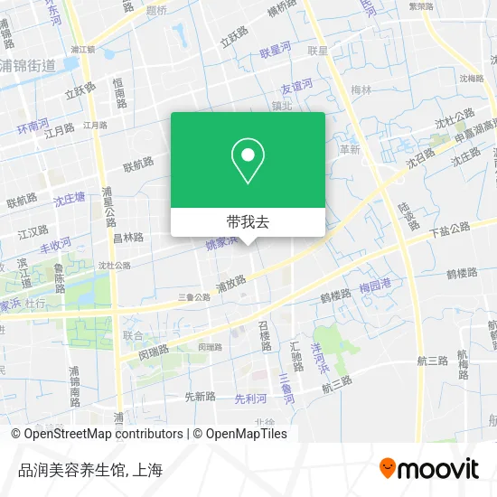 品润美容养生馆地图