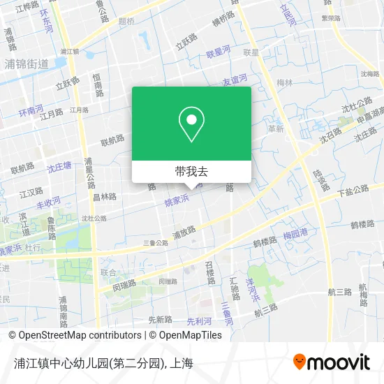 浦江镇中心幼儿园(第二分园)地图