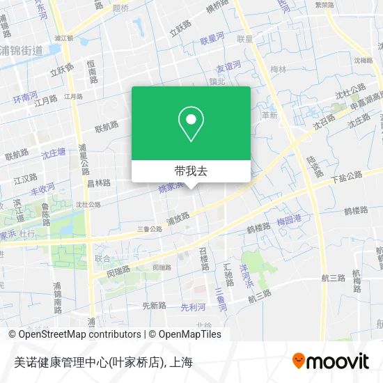 美诺健康管理中心(叶家桥店)地图