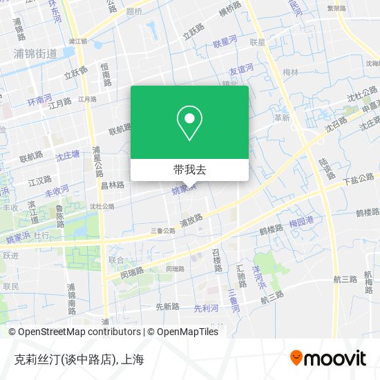 克莉丝汀(谈中路店)地图