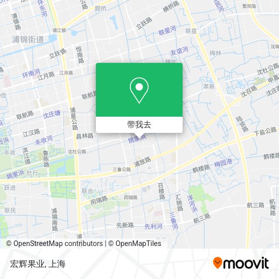 宏辉果业地图