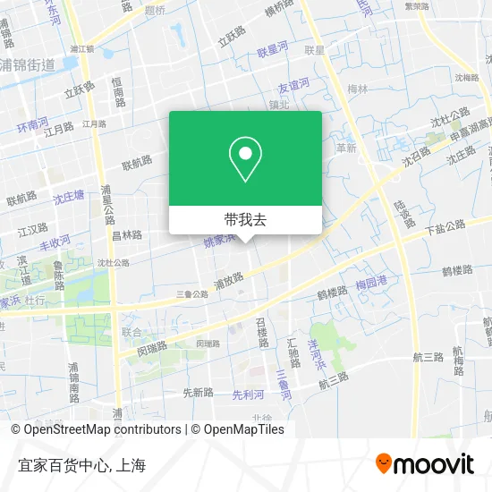 宜家百货中心地图