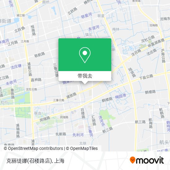 克丽缇娜(召楼路店)地图