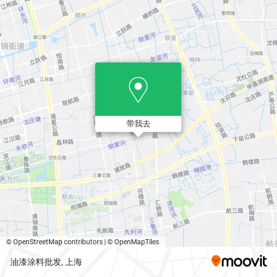 油漆涂料批发地图