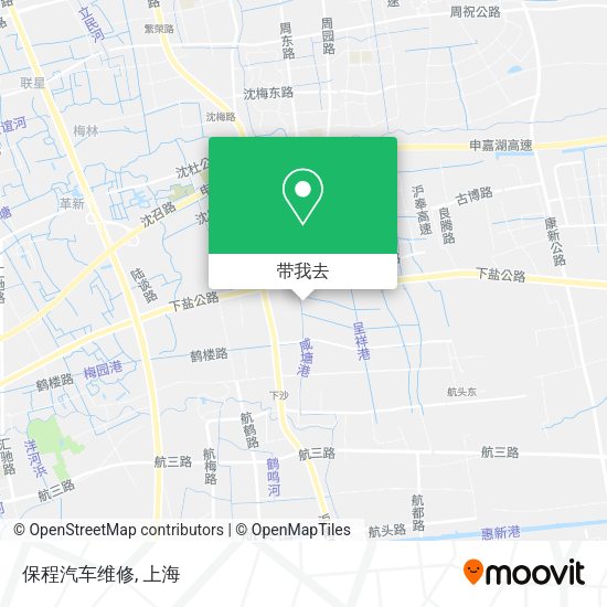保程汽车维修地图