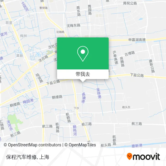 保程汽车维修地图