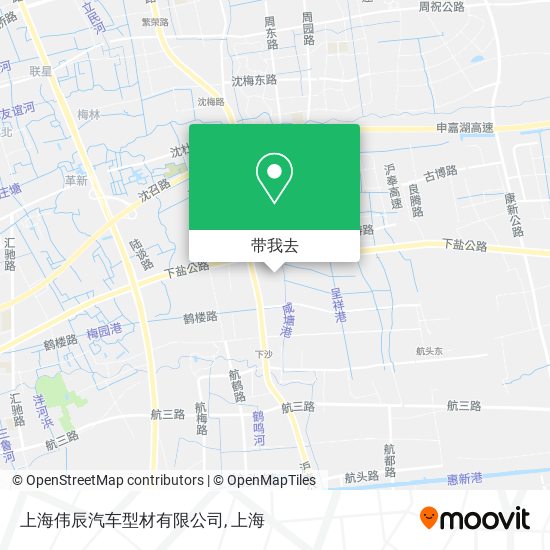 上海伟辰汽车型材有限公司地图