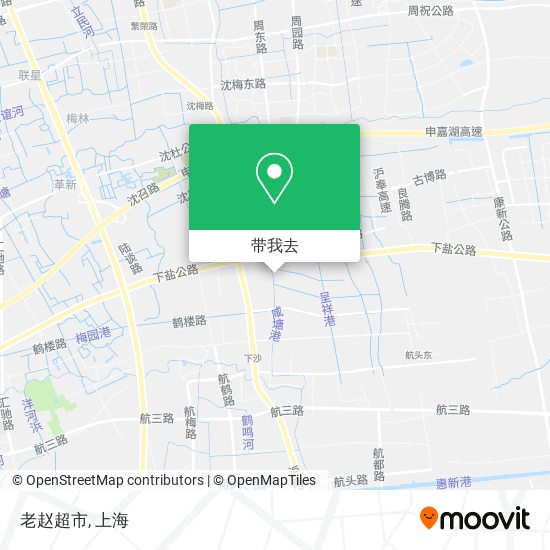 老赵超市地图