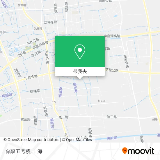储墙五号桥地图