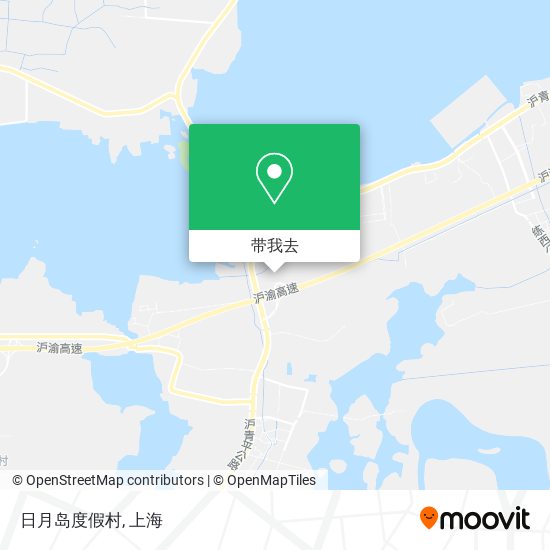日月岛度假村地图
