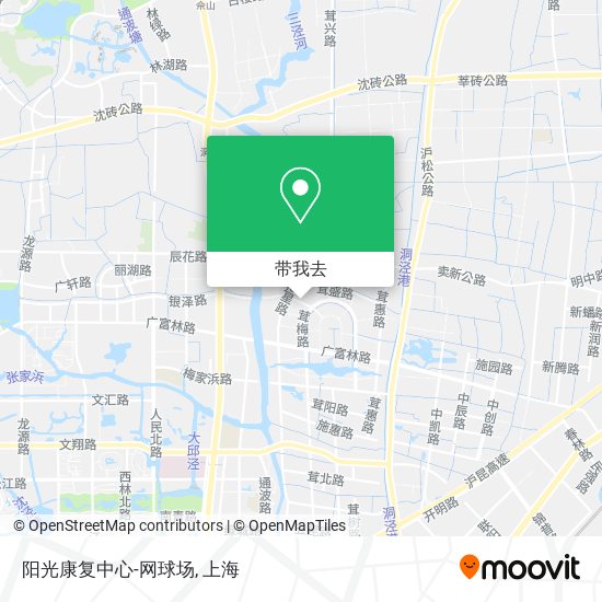 阳光康复中心-网球场地图