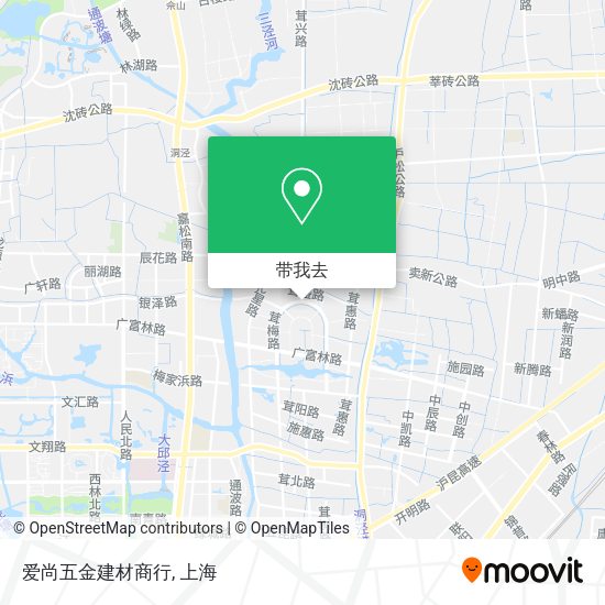 爱尚五金建材商行地图