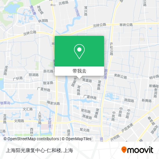 上海阳光康复中心-仁和楼地图