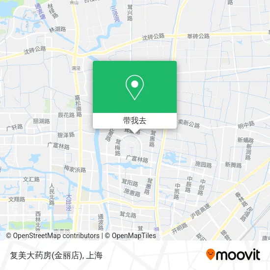 复美大药房(金丽店)地图