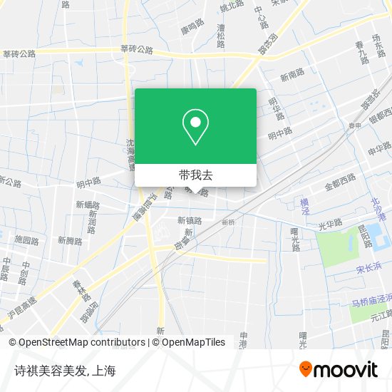 诗祺美容美发地图