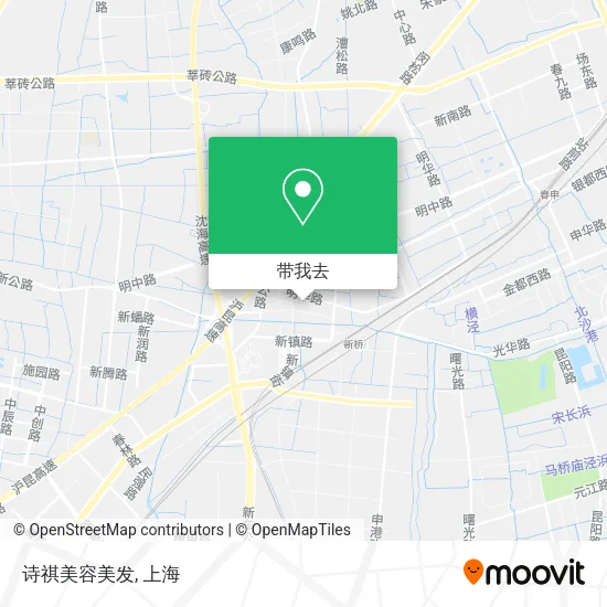 诗祺美容美发地图