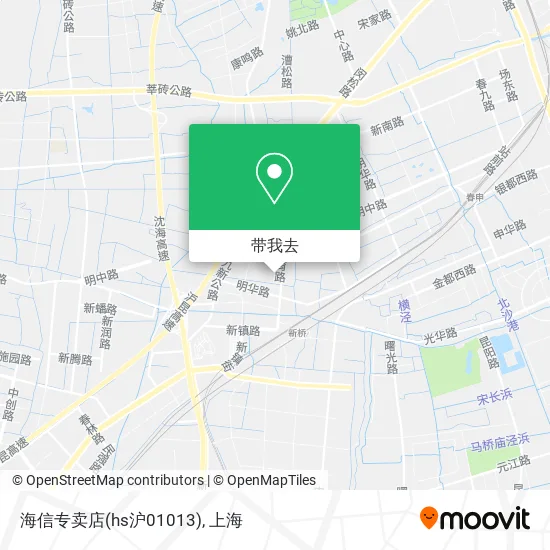 海信专卖店(hs沪01013)地图