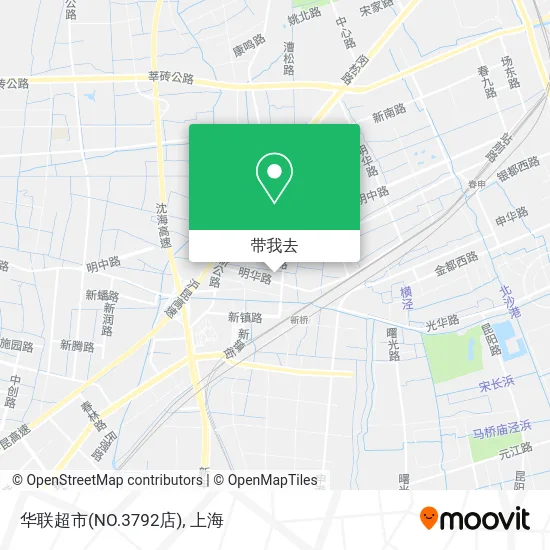 华联超市(NO.3792店)地图