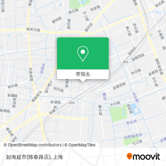 如海超市(陈春路店)地图