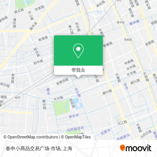春申小商品交易广场-市场地图