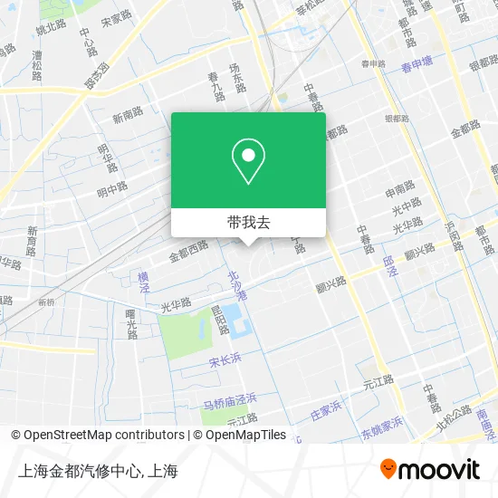 上海金都汽修中心地图