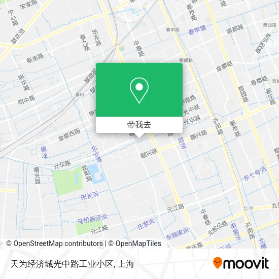天为经济城光中路工业小区地图