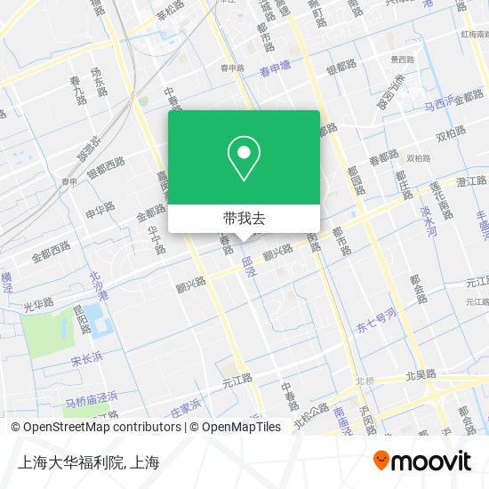 上海大华福利院地图