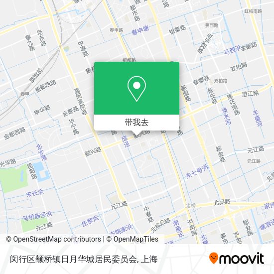 闵行区颛桥镇日月华城居民委员会地图