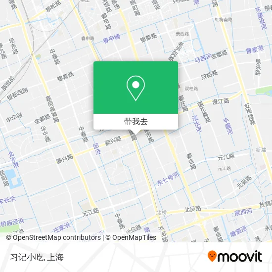 习记小吃地图