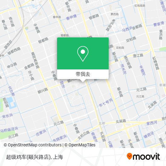 超级鸡车(颛兴路店)地图